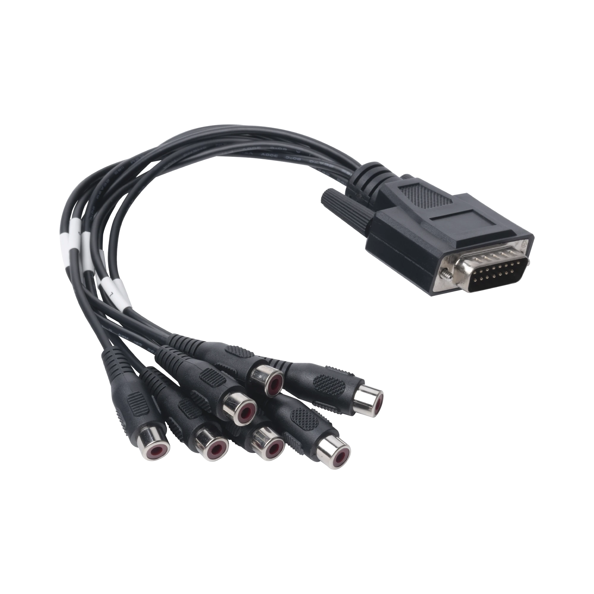 ADAPTADOR DE 7 ENTRADAS DE AUDIO PARA DVR´S EPCOM Y HIKVISION-Accesorios Videovigilancia-HIKVISION-Bsai Seguridad & Controles