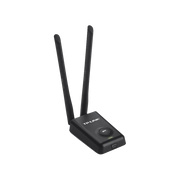 ADAPTADOR DE ALTA POTENCIA USB INALÁMBRICO N 300 MBPS 2.4 GHZ CON 2 ANTENAS EXTERNAS DE 5 DBI-Redes WiFi-TP-LINK-Bsai Seguridad & Controles