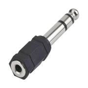 ADAPTADOR DE AUDIO 3.5MM HEMBRA A 6.3MM MACHO (AUDIO ESTEREO)-Megafonia y Audioevacuacion-EPCOM PROAUDIO-Bsai Seguridad & Controles