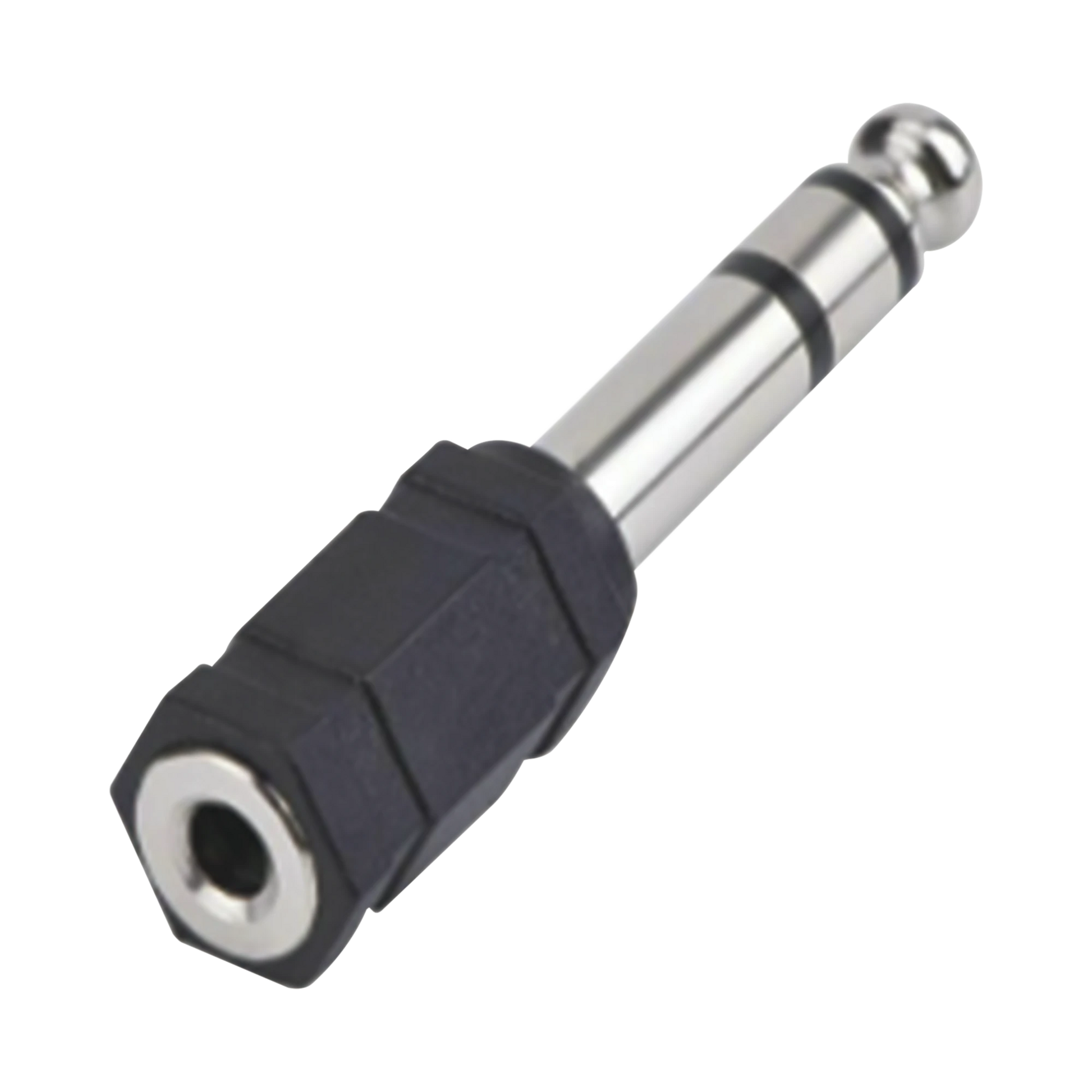ADAPTADOR DE AUDIO 3.5MM HEMBRA A 6.3MM MACHO (AUDIO ESTEREO)-Megafonia y Audioevacuacion-EPCOM PROAUDIO-Bsai Seguridad & Controles