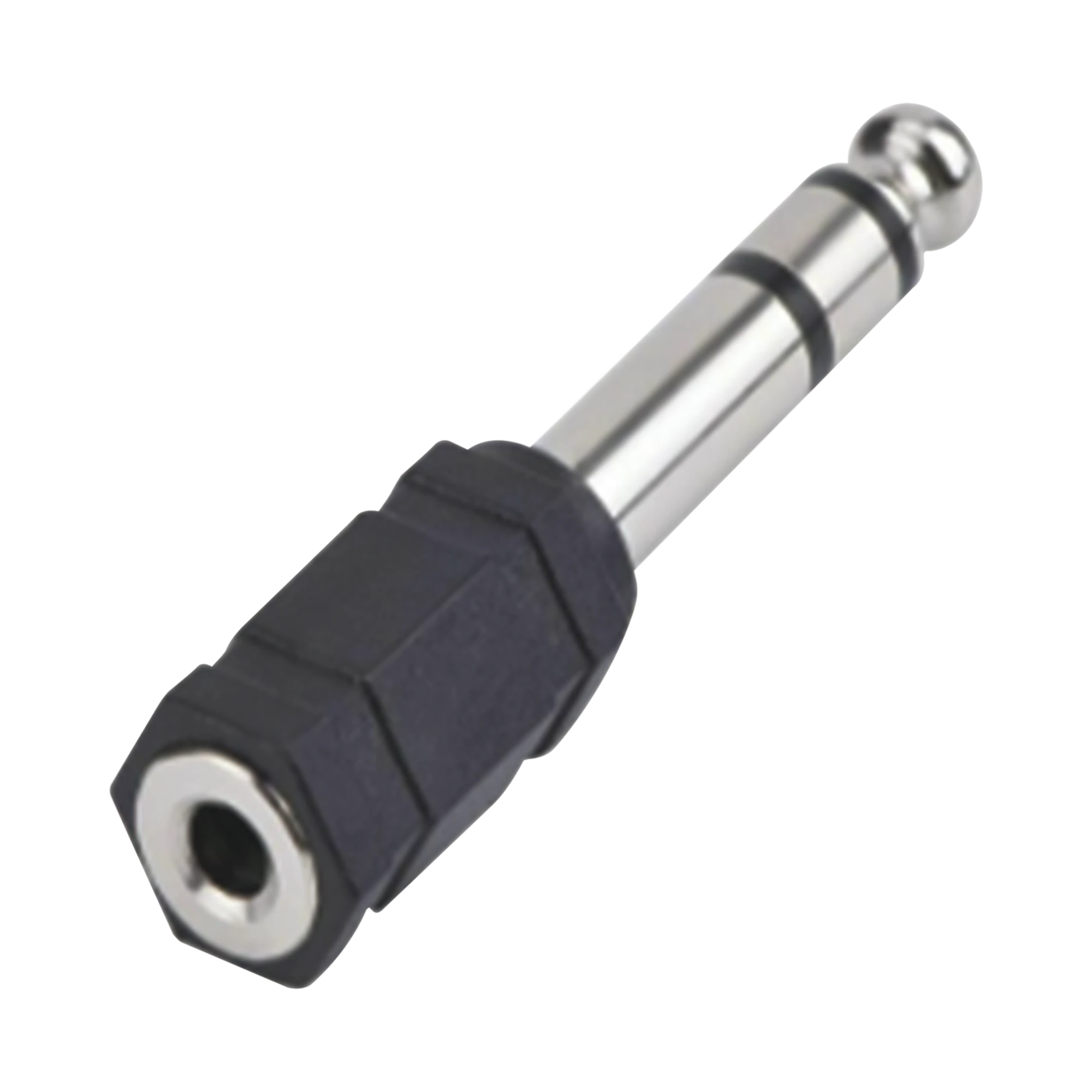 ADAPTADOR DE AUDIO 3.5MM HEMBRA A 6.3MM MACHO (AUDIO ESTEREO)-Megafonia y Audioevacuacion-EPCOM PROAUDIO-Bsai Seguridad & Controles