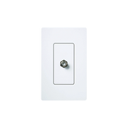 ADAPTADOR DE CABLE COAXIAL, DE PARED PARA CABLE DE TV.-Automatización - Casa Inteligente-LUTRON ELECTRONICS-Bsai Seguridad & Controles