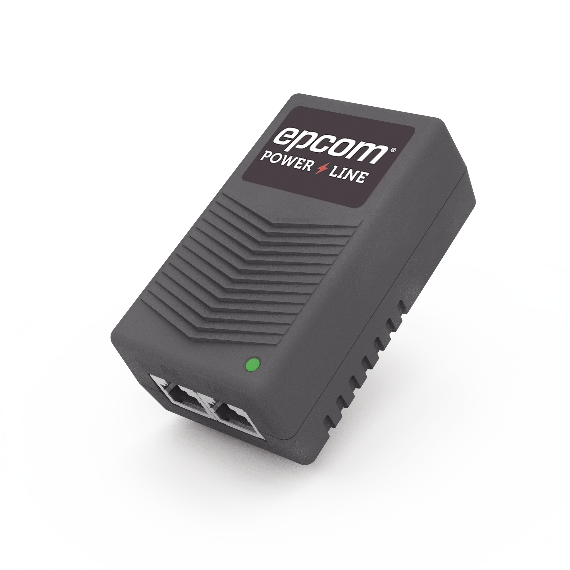 ADAPTADOR DE PARED / INYECTOR POE / 24 VCC / 1 A / CONTROLADO POR CHIP IC / PROTECCIÓN CONTRA OV, OC, SC, UV/ FÁCIL DE INSTALAR-Accesorios Generales-EPCOM POWERLINE-Bsai Seguridad & Controles