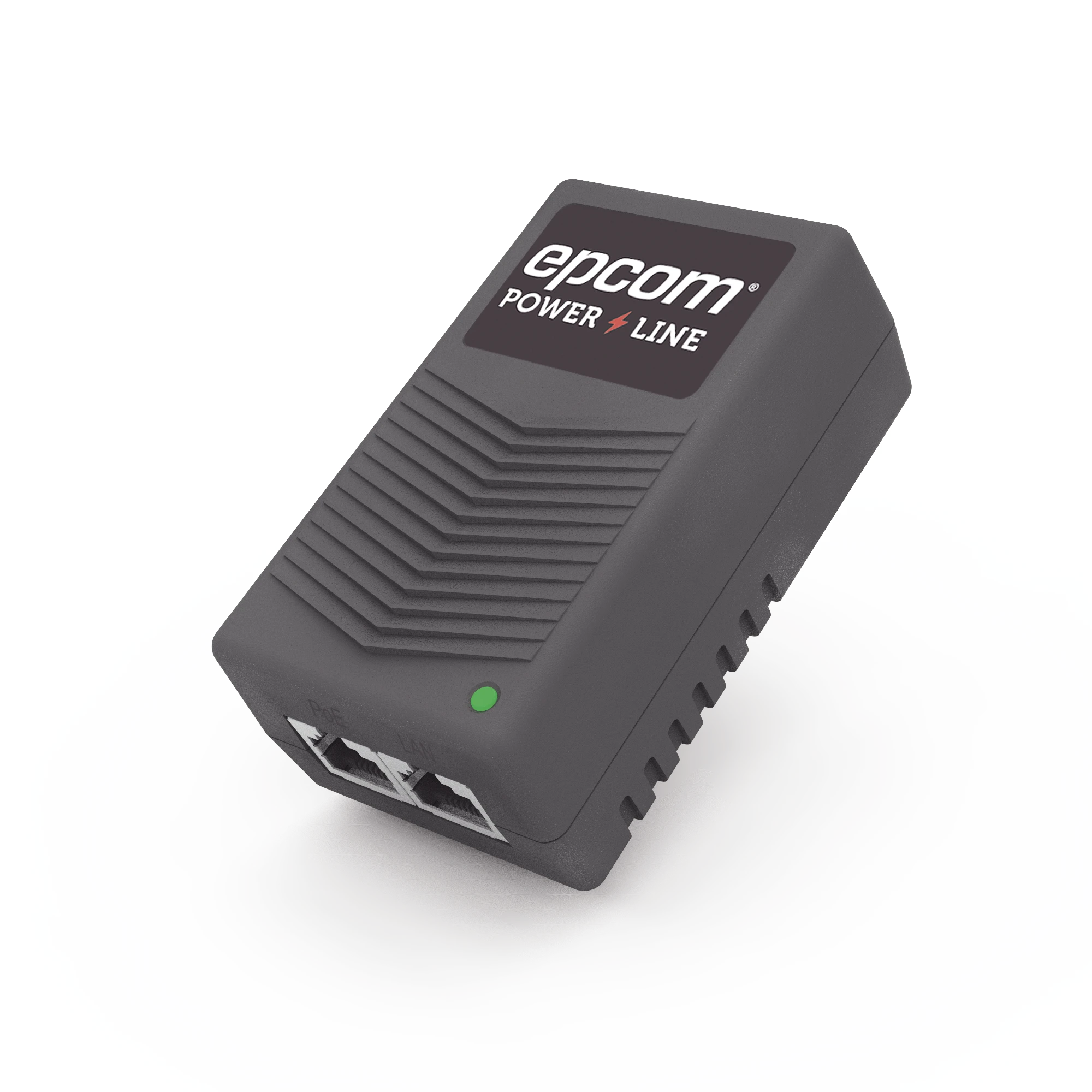 ADAPTADOR DE PARED / INYECTOR POE / 24 VCC / 1 A / CONTROLADO POR CHIP IC / PROTECCIÓN CONTRA OV, OC, SC, UV/ FÁCIL DE INSTALAR-Accesorios Generales-EPCOM POWERLINE-Bsai Seguridad & Controles