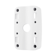 ADAPTADOR DE POSTE COMPATIBLE CON SBP-300WMW1, PARA USARSE CON DOMOS FIJOS Y PTZ SAMSUNG-Accesorios-HANWHA VISION-Bsai Seguridad & Controles