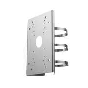 ADAPTADOR DE POSTE PARA MONTAJE DE DOMOS PTZ CON POLÍMERO ANTICORROSIÓN-Accesorios Generales-HIKVISION-DS-4630ZJ-GSAC-Bsai Seguridad & Controles