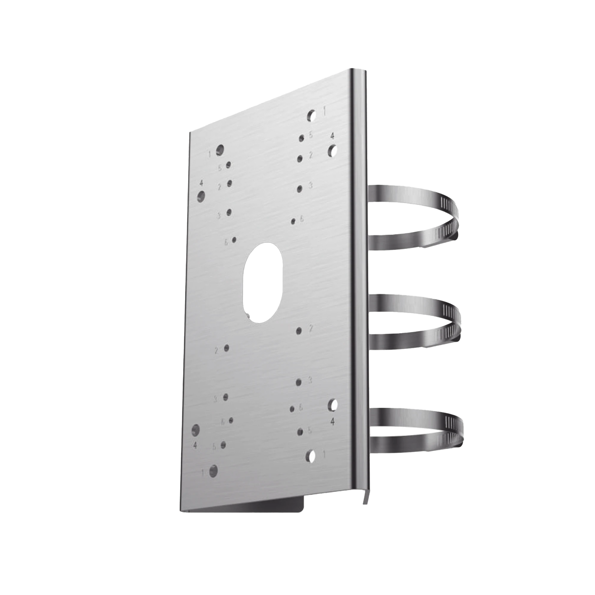 ADAPTADOR DE POSTE PARA MONTAJE DE DOMOS PTZ CON POLÍMERO ANTICORROSIÓN-Accesorios Generales-HIKVISION-DS-4630ZJ-GSAC-Bsai Seguridad & Controles