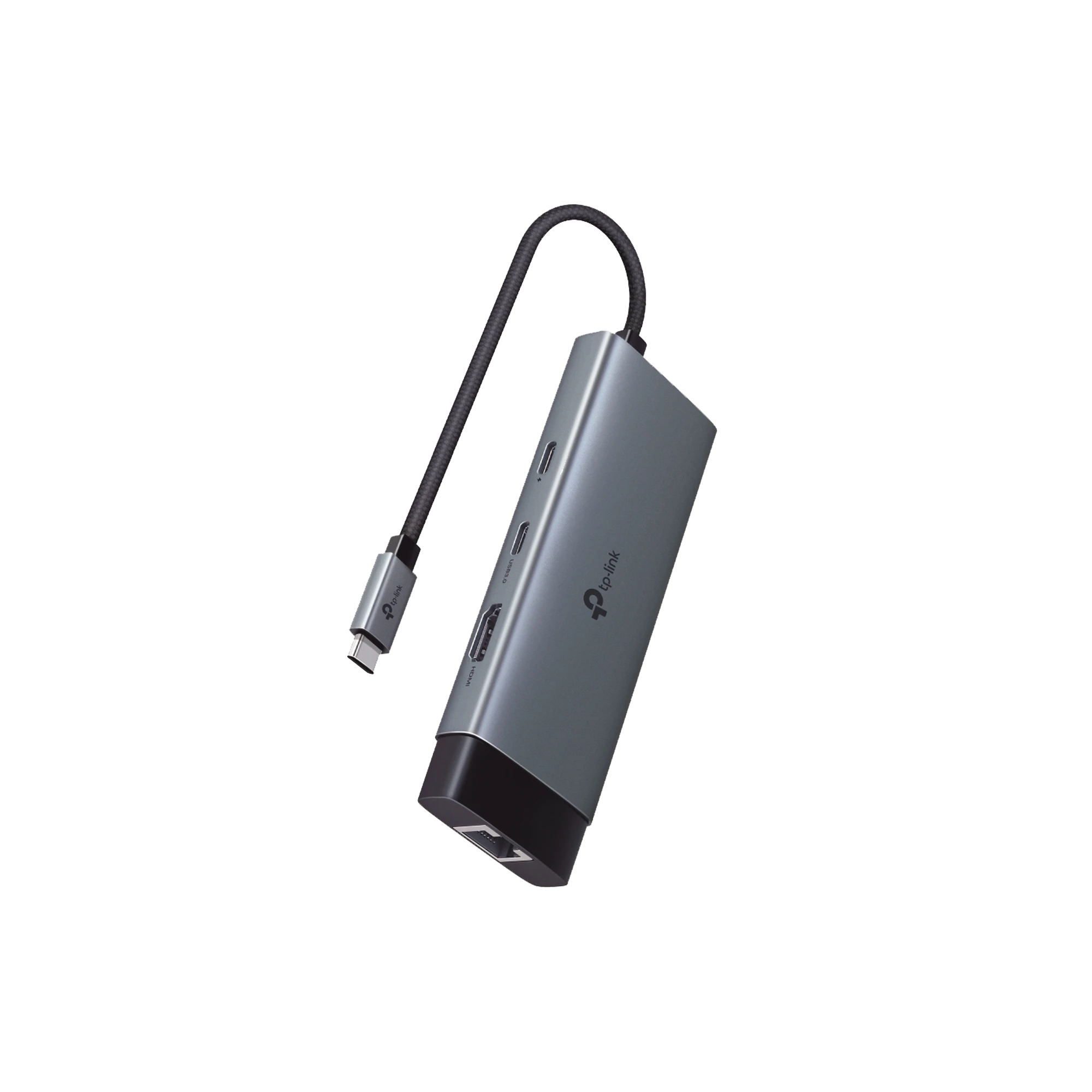 ADAPTADOR HUB 6 EN 1, 1 PUERTO USB-C ENTRADA, 1 PUERTO HDMI 4K, 1 PUERTO ETHERNET GIGABIT, 1 PUERTO USB-C Y 2 PUERTOS USB-A-Equipo de Cómputo-TP-LINK-Bsai Seguridad & Controles