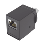 ADAPTADOR INDUSTRIALNET? DE M12 X-CODE A RJ45, PARA USO EN REDES INDUSTRIALES EN PLANTAS DE PRODUCCIÓN, PROTECCIÓN IP20 EN RJ45 E IP68 EN M12, COLOR NEGRO-Jacks / Plugs-PANDUIT-Bsai Seguridad & Controles