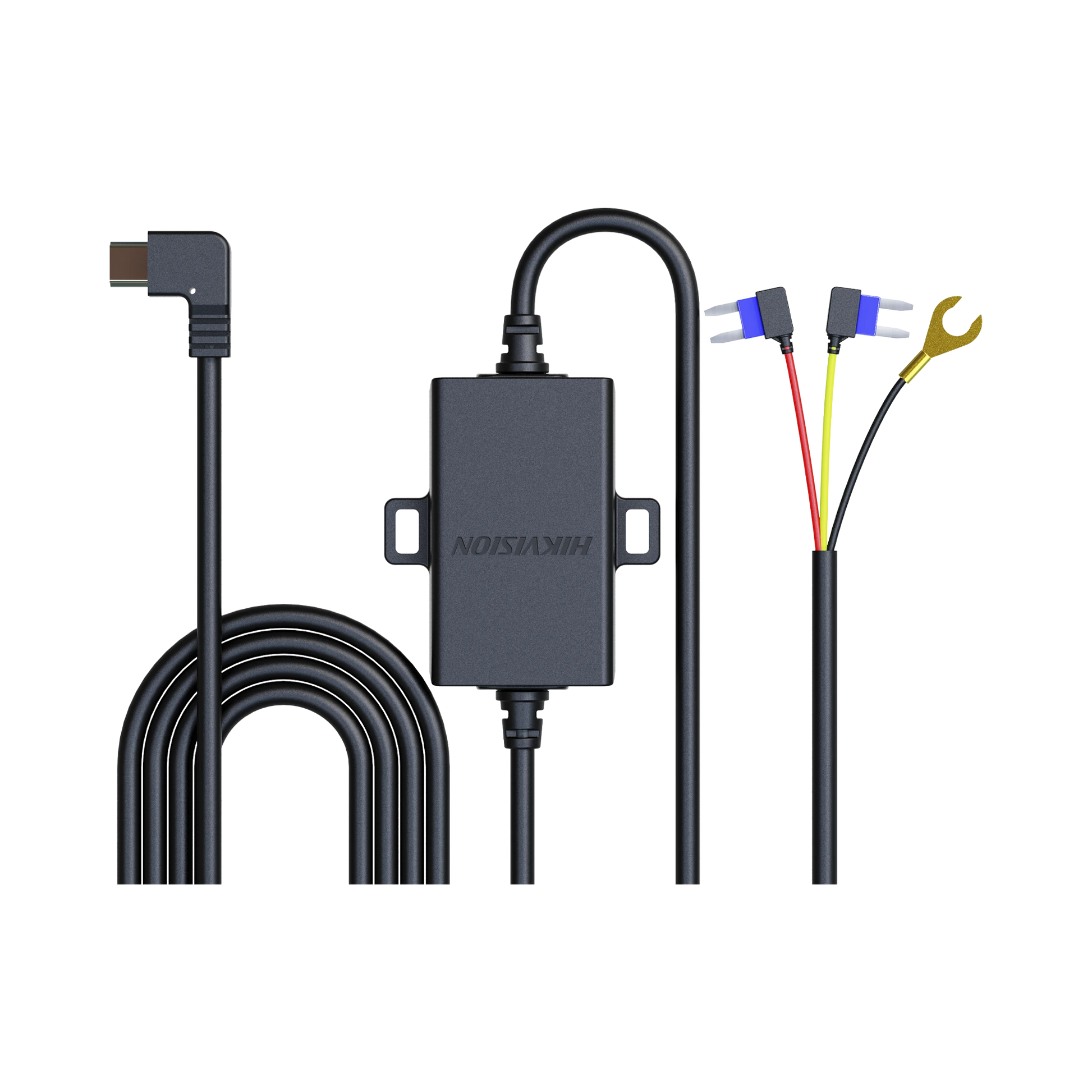 ADAPTADOR PARA ALIMENTAR DAHSCAM DIRECTO DE LA BATERIA DEL AUTOMOVIL / COMPATIBLE CON AE-DC2018-K2 / AE-DC4328-K5-Videograbadoras Móviles, Dash Cams y Body Cams-HIKVISION-Bsai Seguridad & Controles