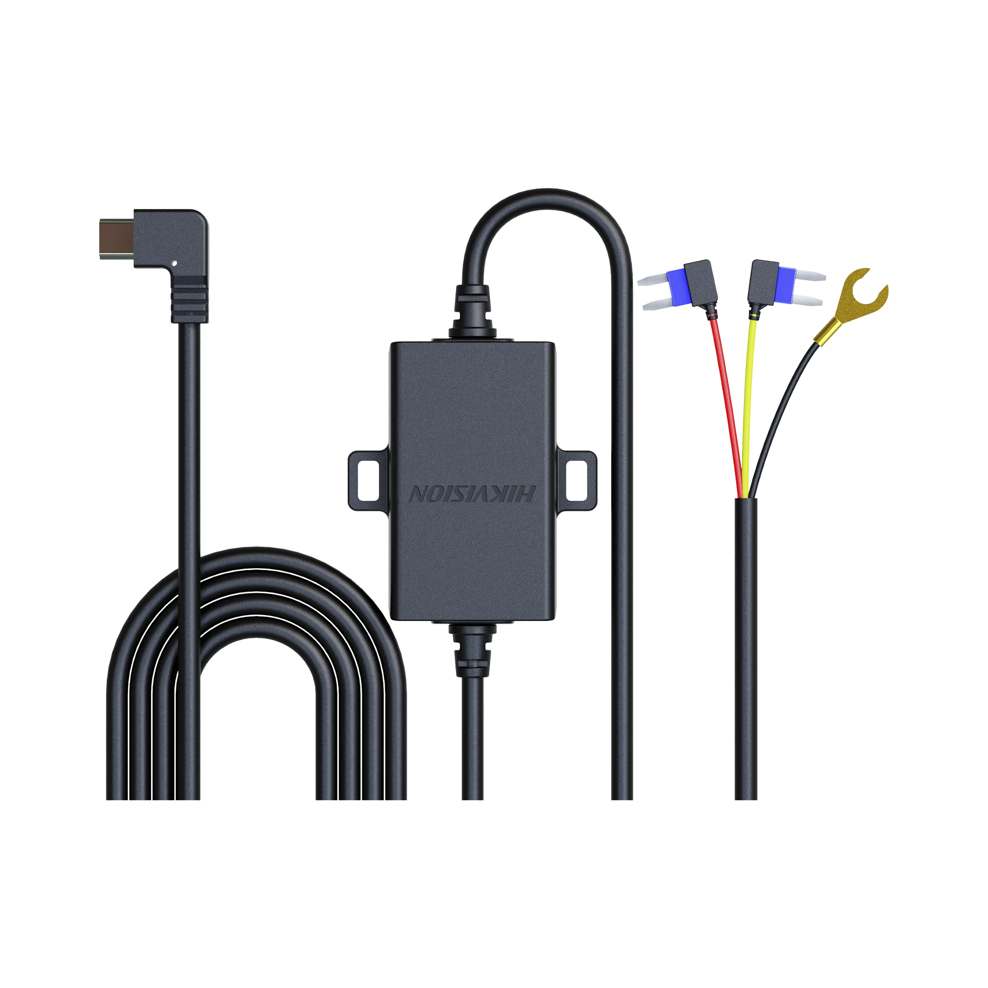ADAPTADOR PARA ALIMENTAR DAHSCAM DIRECTO DE LA BATERIA DEL AUTOMOVIL / COMPATIBLE CON AE-DC2018-K2 / AE-DC4328-K5-Videograbadoras Móviles, Dash Cams y Body Cams-HIKVISION-Bsai Seguridad & Controles