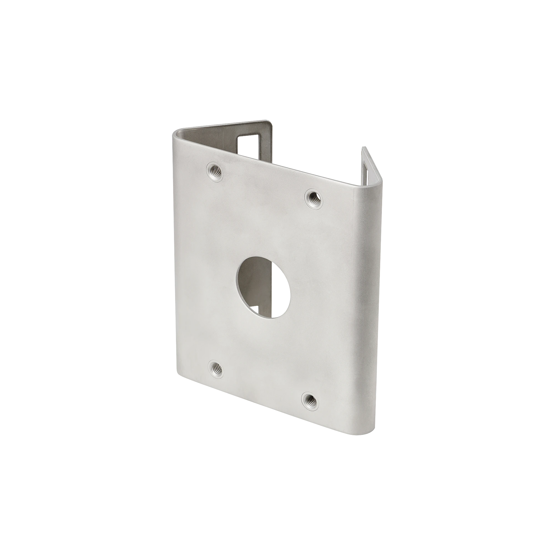ADAPTADOR PARA POSTE DE ACERO INOXIDABLE PARA MONTAJES HANWHA-Accesorios Videovigilancia-HANWHA VISION-Bsai Seguridad & Controles