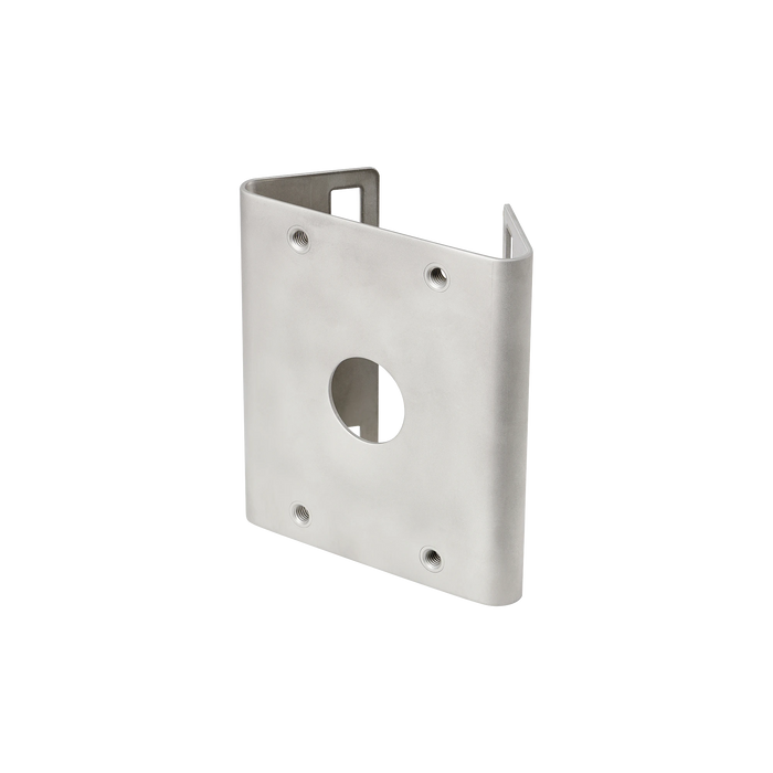 ADAPTADOR PARA POSTE DE ACERO INOXIDABLE PARA MONTAJES HANWHA-Accesorios Videovigilancia-HANWHA TECHWIN WISENET-Bsai Seguridad & Controles
