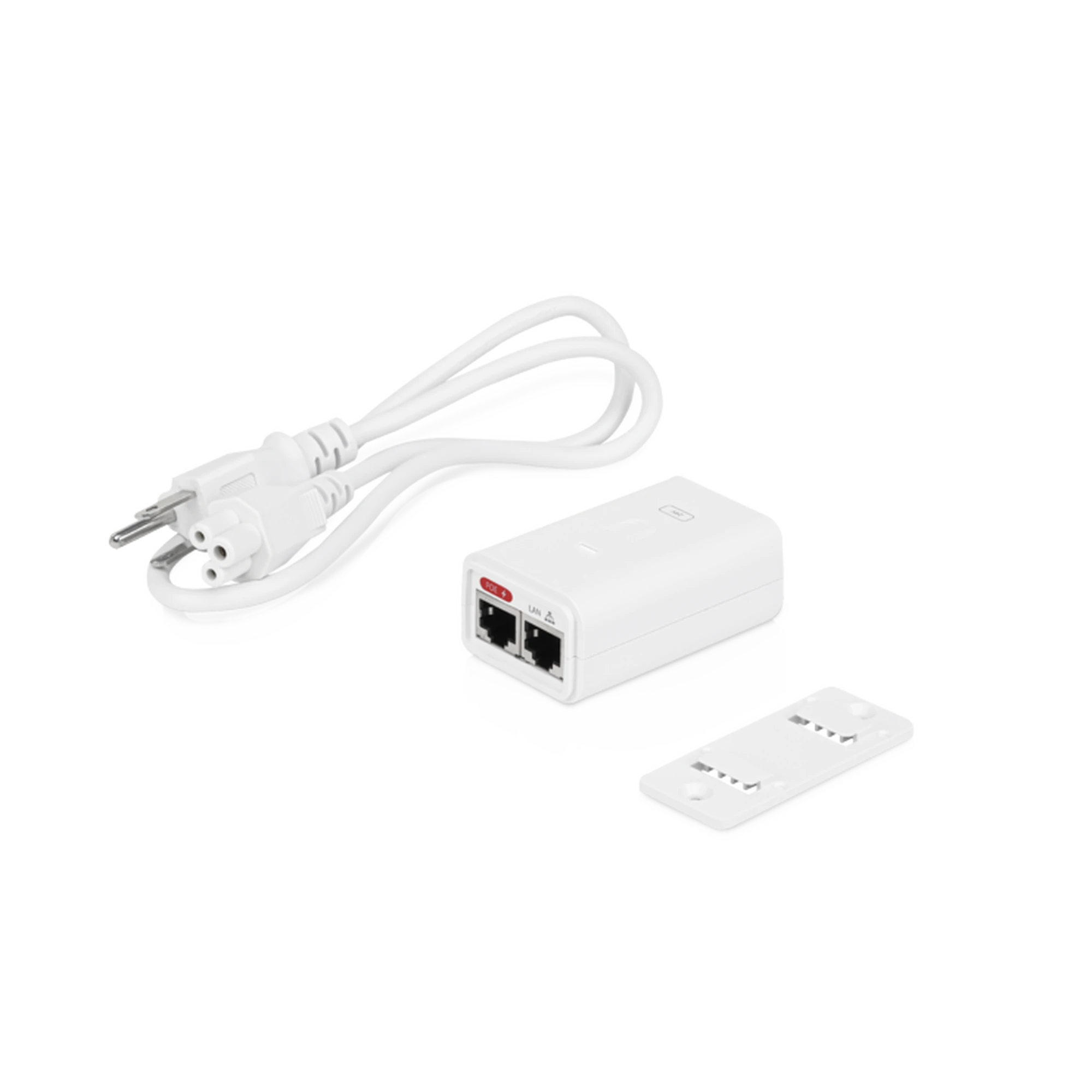 ADAPTADOR POE UBIQUITI DE 24 VDC, 0.3 A-Inyectores PoE-UBIQUITI-Bsai Seguridad & Controles