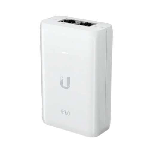 ADAPTADOR POE UBIQUITI (48 VDC, 0.65A) PUERTO GIGABIT, IDEAL PARA EQUIPOS UNIFI-Networking-UBIQUITI NETWORKS-U-POE-AT-Bsai Seguridad & Controles