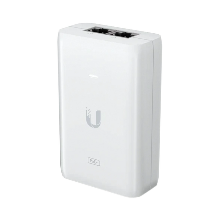 ADAPTADOR POE UBIQUITI (48 VDC, 0.65A) PUERTO GIGABIT, IDEAL PARA EQUIPOS UNIFI-Networking-UBIQUITI NETWORKS-U-POE-AT-Bsai Seguridad & Controles