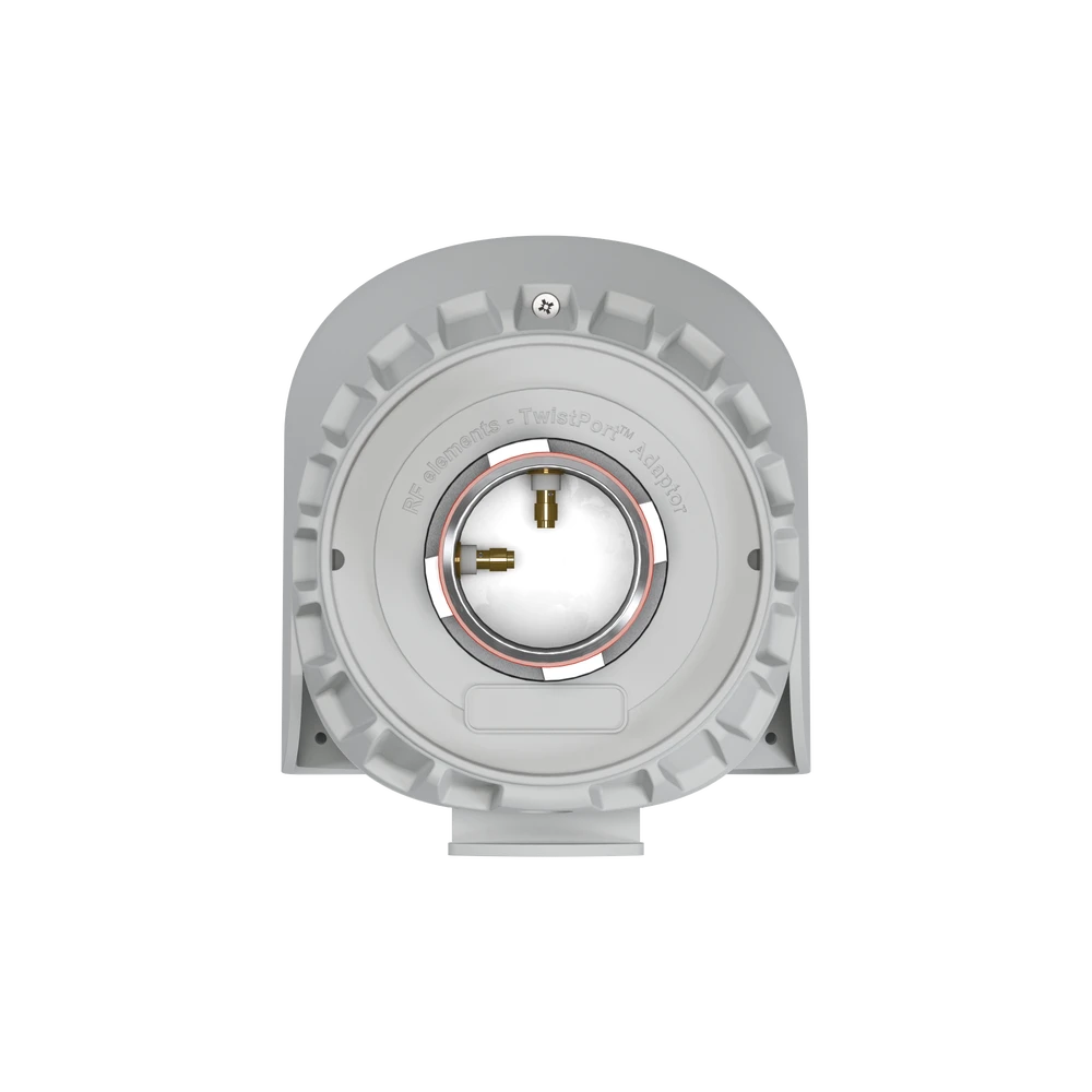 ADAPTADOR TWISTPORT™ PARA RADIO R5-AC-LITE UBIQUITI LISTO PARA ANTENAS RF ELEMENTS, 5180-6400 MHZ SIN PERDIDAS-Enlaces PtP y PtMP-RF ELEMENTS-Bsai Seguridad & Controles