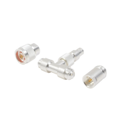 ADAPTADOR UNIDAPT EN T CAPACITIVA, MUESTREADOR DE BNC HEMBRA A 2 UNIDAPTS: N MACHO Y N HEMBRA.-Adaptadores-RF INDUSTRIES,LTD-Bsai Seguridad & Controles