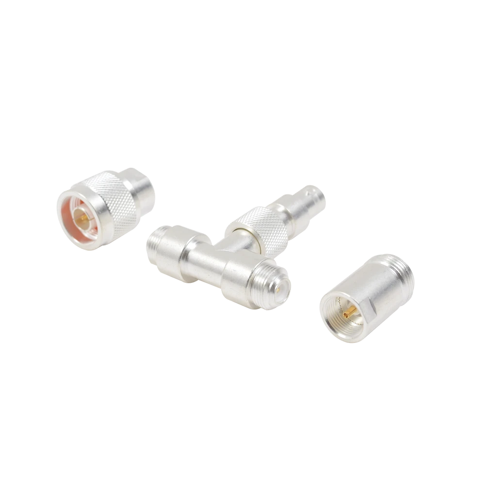 ADAPTADOR UNIDAPT EN T CAPACITIVA, MUESTREADOR DE BNC HEMBRA A 2 UNIDAPTS: N MACHO Y N HEMBRA.-Adaptadores-RF INDUSTRIES,LTD-Bsai Seguridad & Controles
