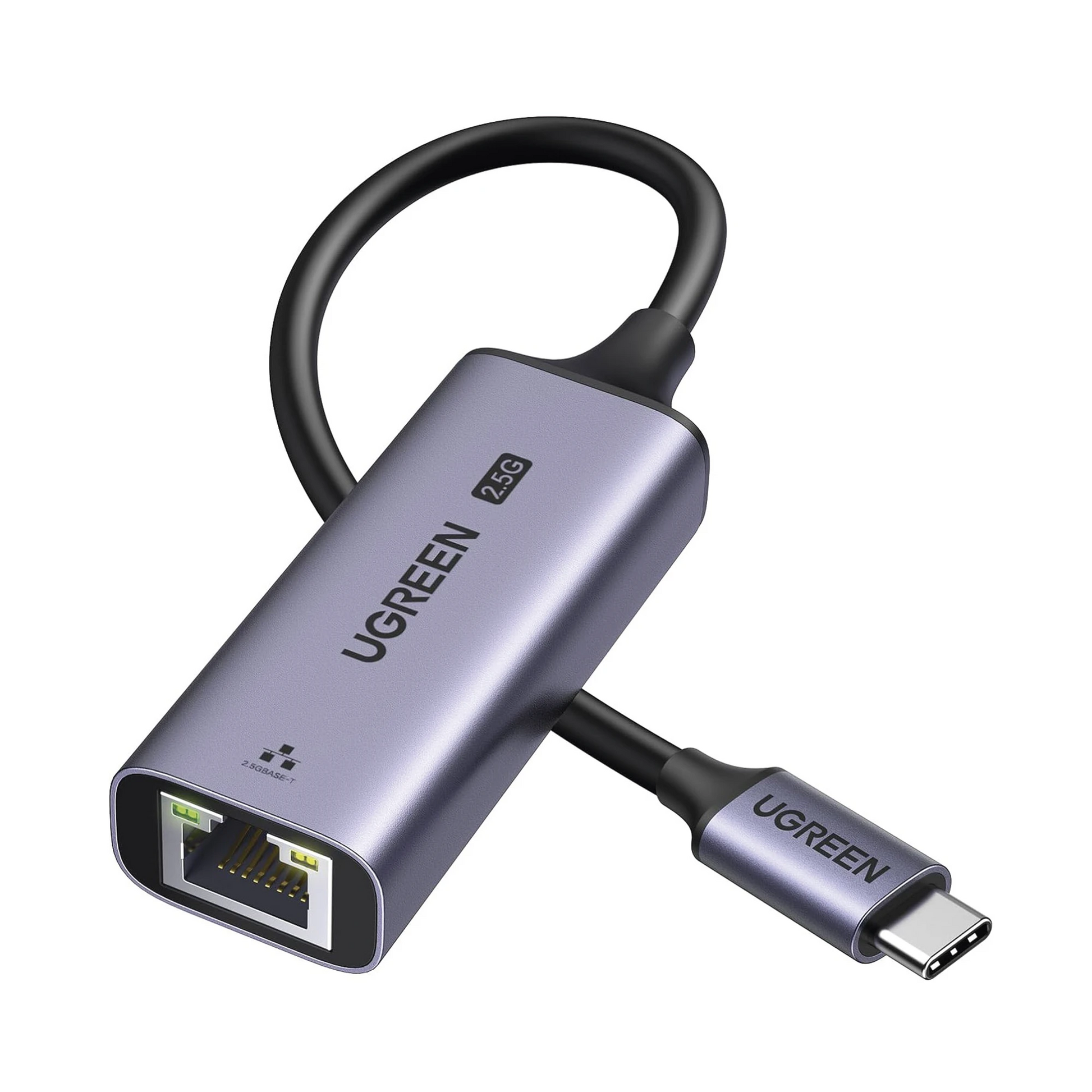 ADAPTADOR USB-C 3.1 GEN1 A ETHERNET 2.5G | THUNDERBOLT 4/3 | CHIP DE ÚLTIMA GENERACIÓN RTL8156BG | CAJA DE ALUMINIO | DISEÑO REFORZADO | INDICADORES LED | COMPACTO Y PORTÁTIL.-Accesorios Generales-UGREEN-Bsai Seguridad & Controles