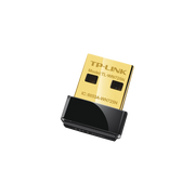 ADAPTADOR USB NANO INALÁMBRICO N 150 MBPS 2.4 GHZ CON 1 ANTENA INTERNA-Redes WiFi-TP-LINK-Bsai Seguridad & Controles