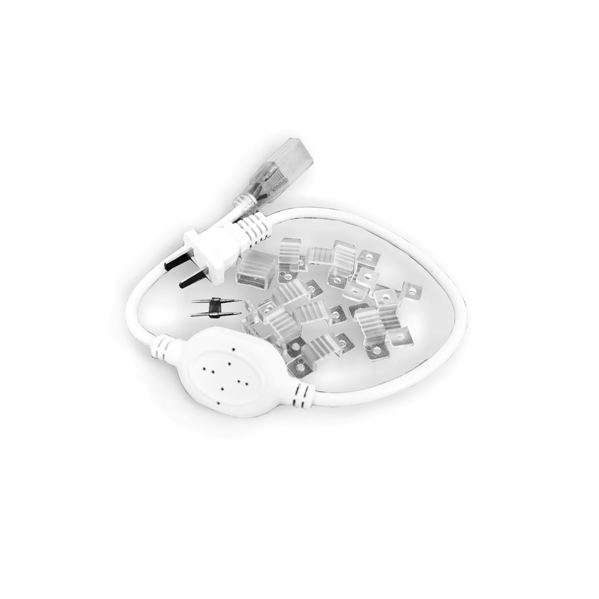 ADAPTADOR Y KIT DE INSTALACIÓN PARA MANGUERA JLML-5050.-Iluminación-JWJ-Bsai Seguridad & Controles