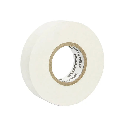 CINTA PARA AISLAR COLOR BLANCO DE 19 MM X 18 METROS / FABRICADA EN PVC / ADHESIVO ACRÍLICO.-Canalización-SURTEK-SYS-138012-Bsai Seguridad & Controles