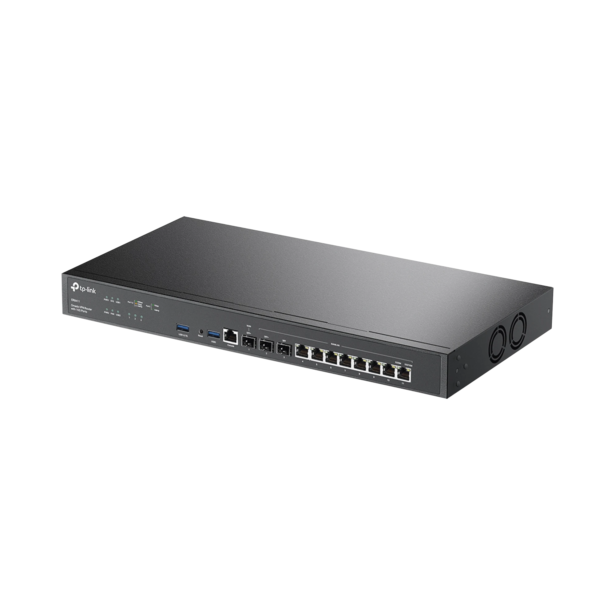 ROUTER OMADA VPN / SDN MULTI-WAN 10G / 1 PUERTO WAN SFP+ 10G / 1 PUERTO WAN/LAN SFP+ 10G / 1 PUERTO WAN/LAN SFP 1G / 8 PUERTOS LAN/WAN 1G / 2 PUERTOS USB / 2.3 MILLONES SESIONES CONCURRENTES / ADMINISTRACIÓN CENTRALIZADA OMADA SDN.-Networking-TP-LINK-Bsai Seguridad & Controles