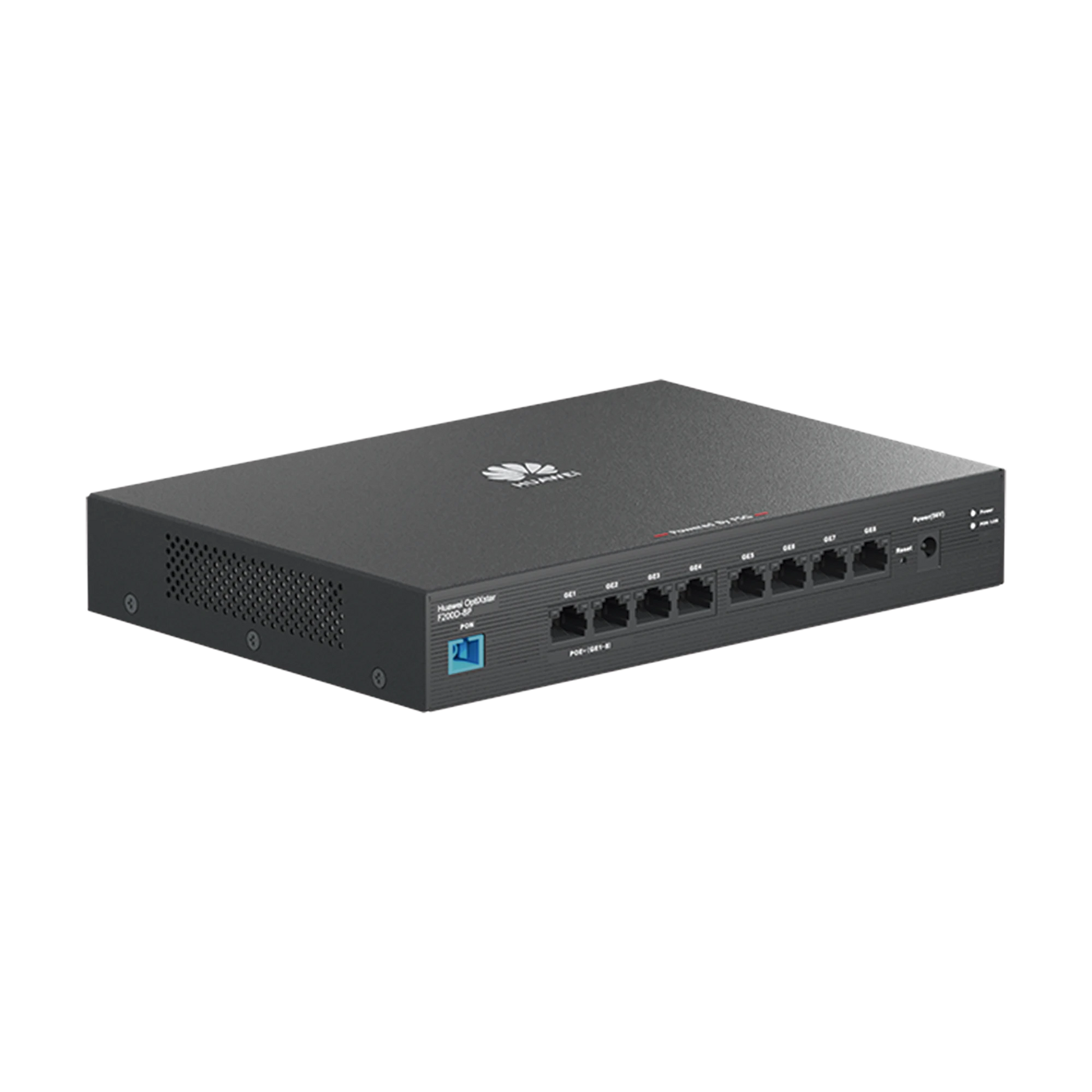 HUAWEI MINIFTTO - ONU SWITCH GIGABIT POE / 8 PUERTOS 10/100/1000MBPS POE + 1 PON (SC/UPC)/ DOWNSTREAM 2.488 GBPS / UPSTREAM 1.244 GBPS / MODO PUENTE / 120 W/ ADMINISTRACIÓN NUBE-Networking-HUAWEI-Bsai Seguridad & Controles