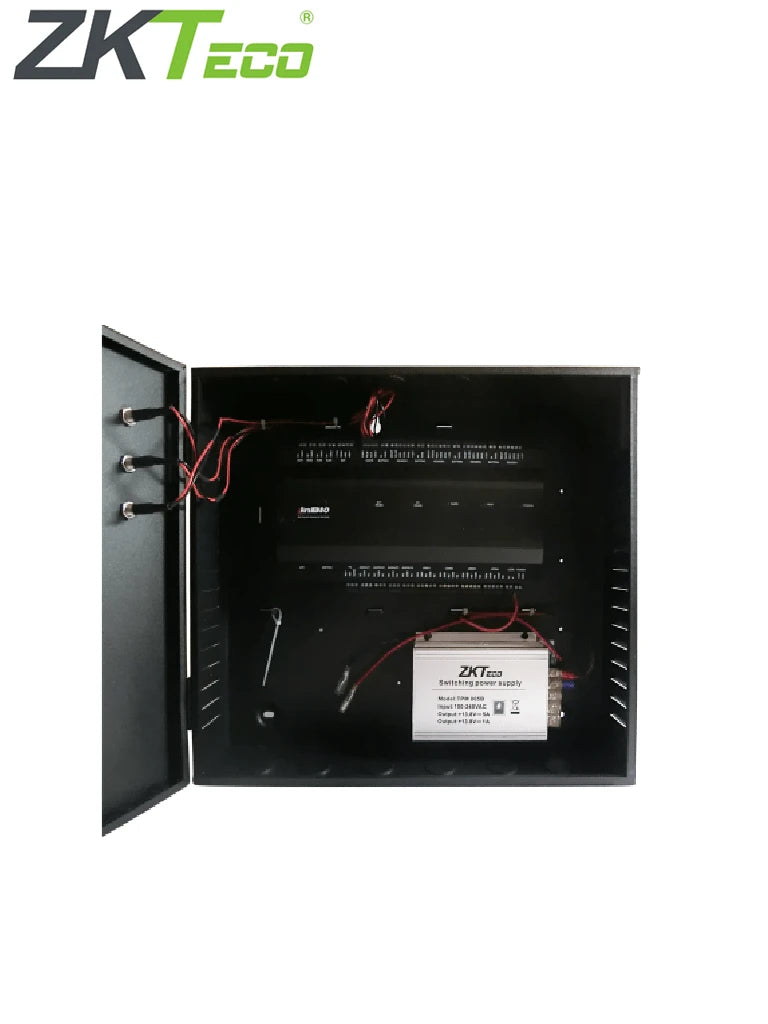 ZKTECO INBIO260B - PANEL DE CONTROL DE ACCESO PROFESIONAL / 2 PUERTAS / 20 MIL HUELLAS / PULL / ADMITE LECTOR DE HUELLA ESCLAVO FR-Paneles de Control-ZKTECO-Bsai Seguridad & Controles