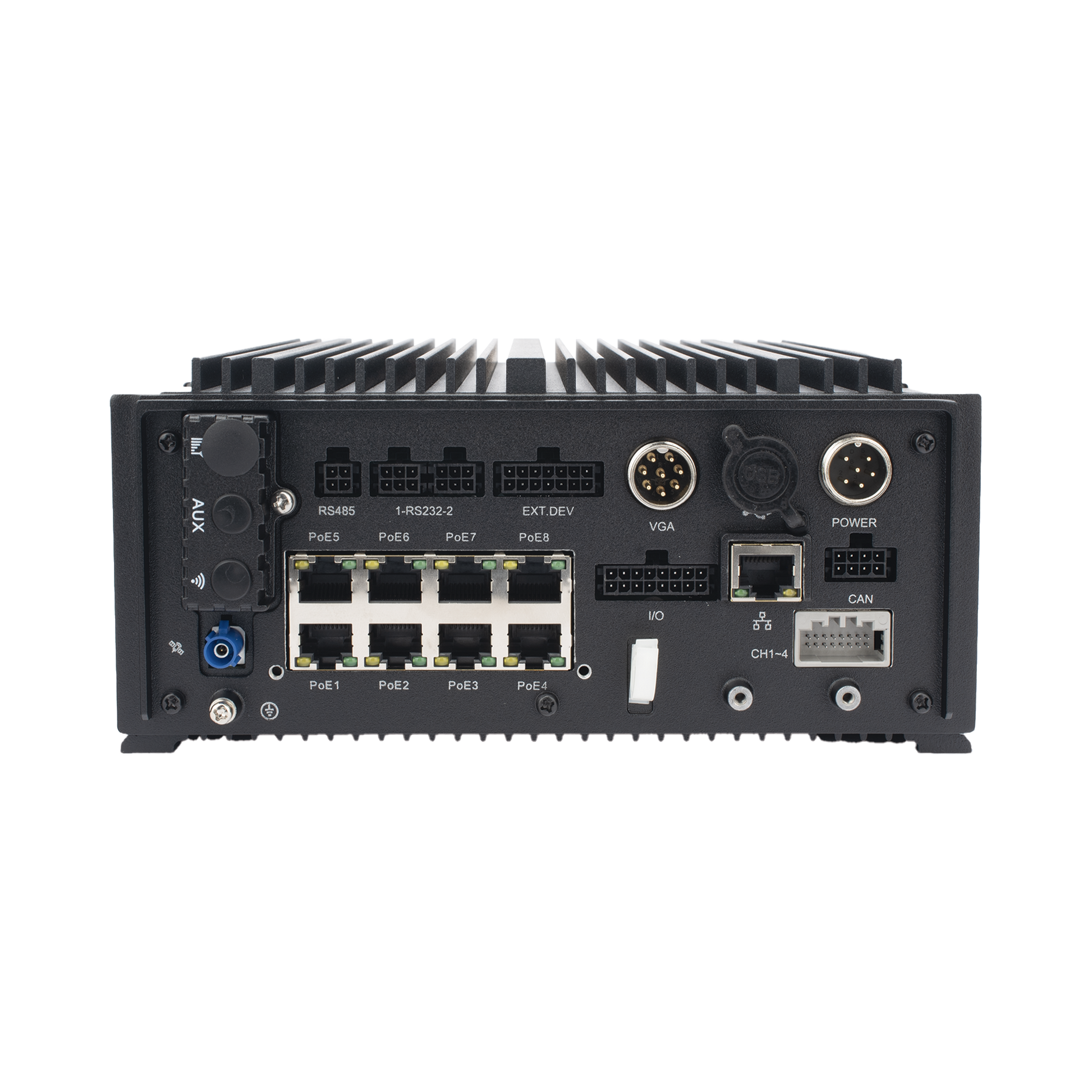 DVR HIBRIDO MÓVIL 1080P / 4 CANALES TURBO + 8 CANALES IP / SOPORTA 4G / WIFI / GPS / SENSOR G / SOPORTA 2 MEMORIAS SD / ALARMAS I/O / SALIDA DE VIDEO-Videograbadoras Móviles, Dash Cams y Body Cams-HIKVISION-Bsai Seguridad & Controles