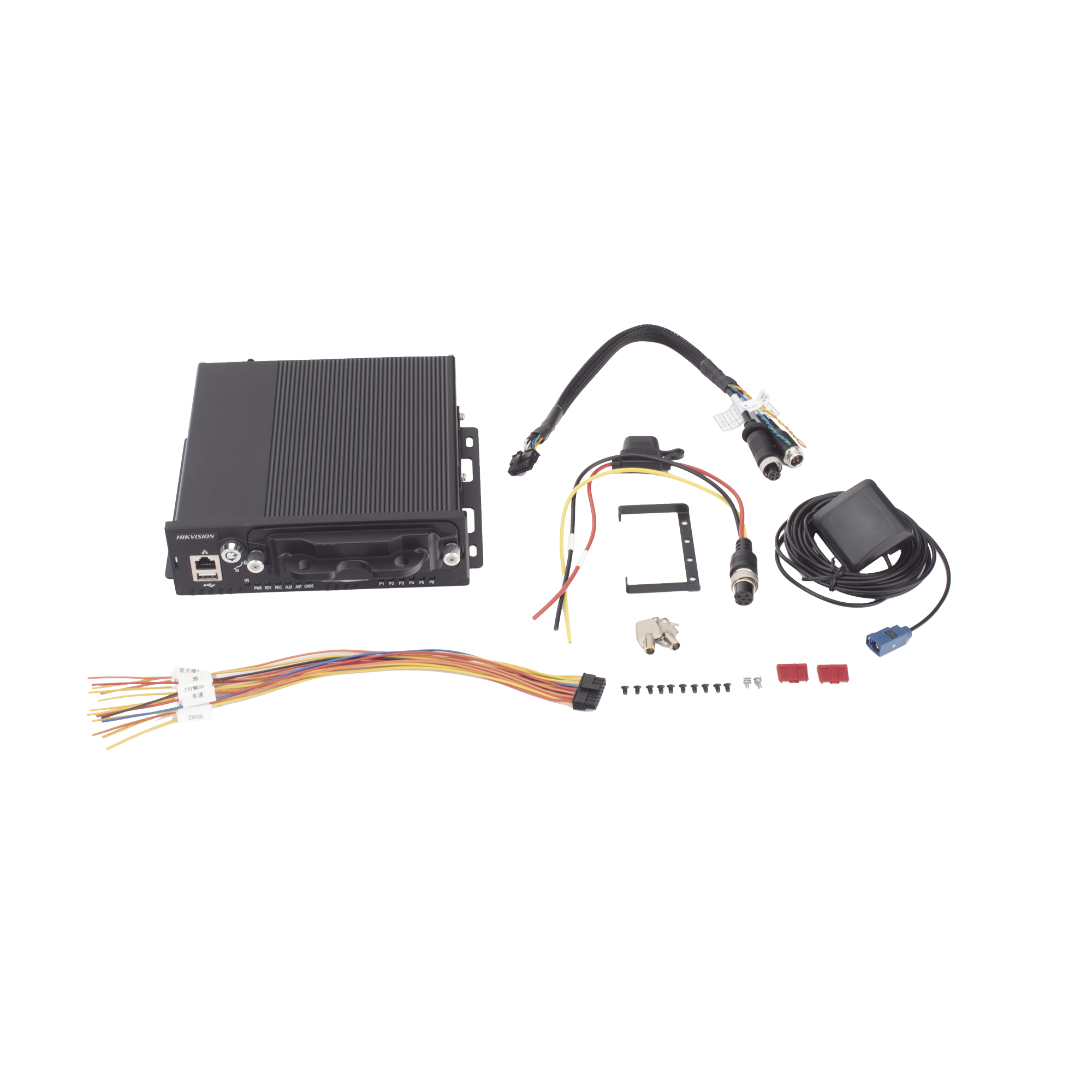 NVR MÓVIL DE 4 CANALES DE 2 MEGAPIXEL / 4 POE + 4 VÍA SWITCH EXTENDIBLE / 2 BAHÍAS DE DISCO DURO / INCLUYE MODULO GPS / CONECTOR RJ45