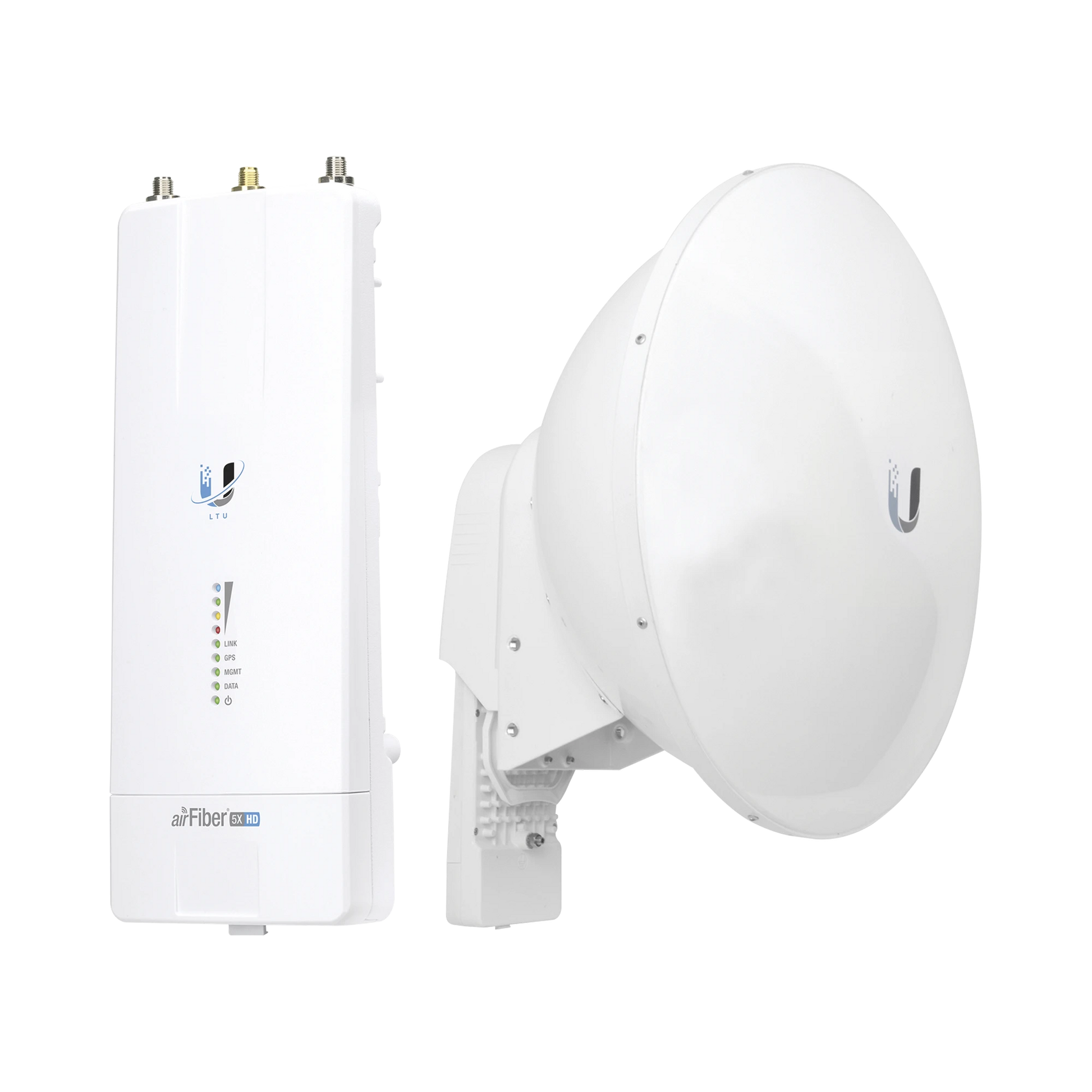 AIRFIBER KIT AF5X-HD CON ANTENA FIBER 23 DBI SLAM-45-Enlaces PtP y PtMP-UBIQUITI-Bsai Seguridad & Controles