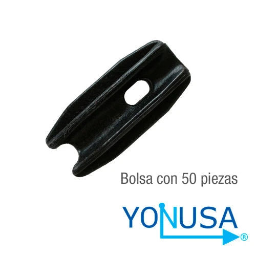 AISLADOR DE ESQUINA PREMIUM PARA CERCAS ELECTRIFICADAS YONUSA AIS02 50PZAS X BOLSA-Cercas Eléctricas-YONUSA-Bsai Seguridad & Controles