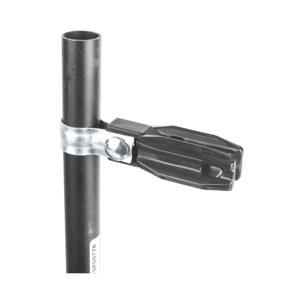 AISLADOR DE PASO O ESQUINA CON ABRAZADERA INCLUIDA DE 1 PULGADA PARA USO EN TUBERÍA DE MALLA CICLÓNICA.-Cercas Eléctricas-SFIRE-Bsai Seguridad & Controles