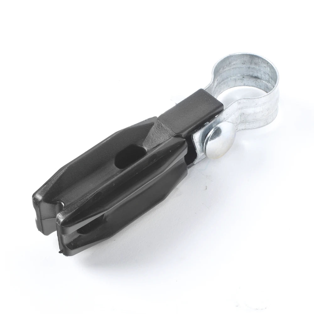 AISLADOR DE PASO O ESQUINA CON ABRAZADERA INCLUIDA DE 1 PULGADA PARA USO EN TUBERÍA DE MALLA CICLÓNICA.-Cercas Eléctricas-SFIRE-Bsai Seguridad & Controles