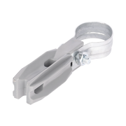 AISLADOR DE PASO O ESQUINA DE COLOR GRIS CON ABRAZADERA INCLUIDA DE 1 PULGADA PARA USO EN POSTE CERCO ELÉCTRICO-Cercas Eléctricas-SFIRE-Bsai Seguridad & Controles