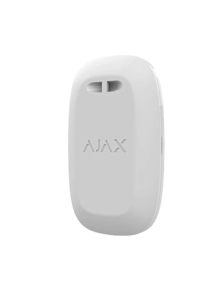 AJAX BUTTON W - BOTÓN INTELIGENTE MULTIFUNCIONAL. BOTÓN DE PÁNICO / CONTROL DE DISPOSITIVOS DE AUTOMATIZACIÓN / SILENCIAR ALARMAS DE DETECTORES DE INCENDIOS. COLOR BLANCO (28203.26.WH3) #VIVESEGURO #AJAXBUTTON-Botones-AJAX-AJX1210002-Bsai Seguridad & Controles