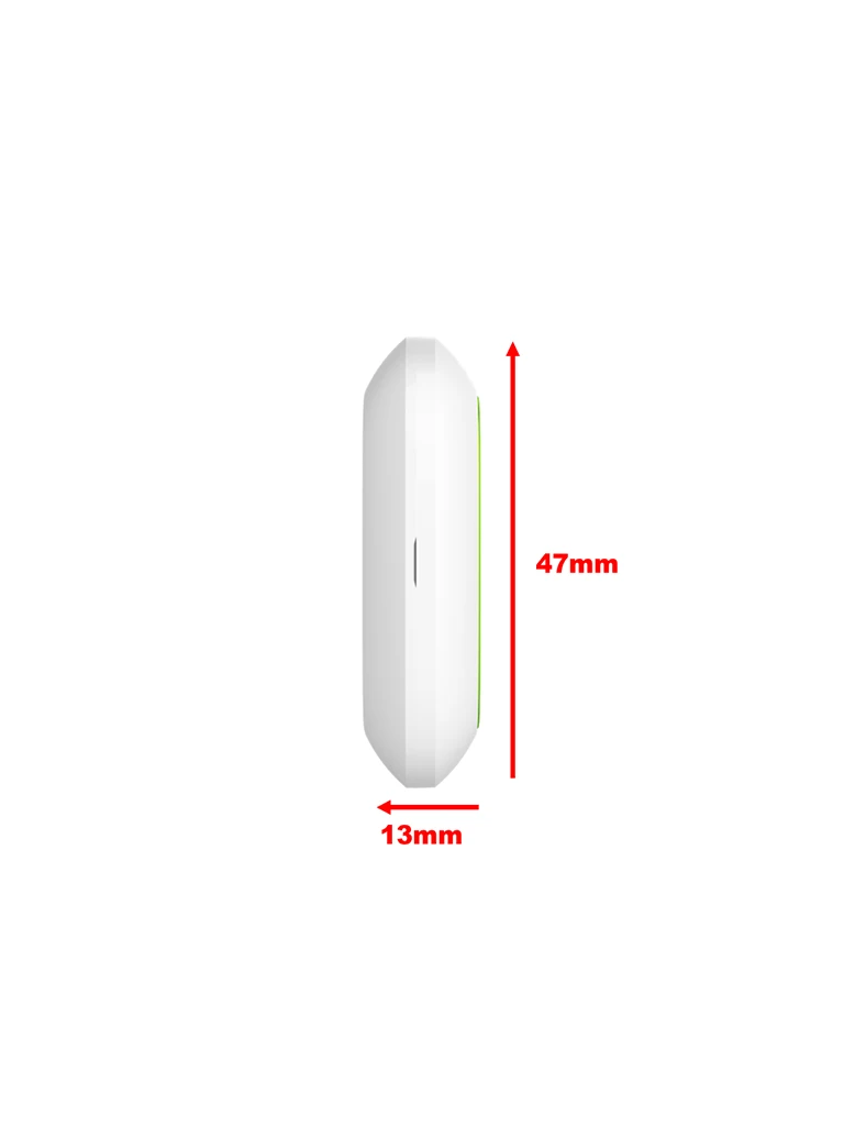 AJAX BUTTON W - BOTÓN INTELIGENTE MULTIFUNCIONAL. BOTÓN DE PÁNICO / CONTROL DE DISPOSITIVOS DE AUTOMATIZACIÓN / SILENCIAR ALARMAS DE DETECTORES DE INCENDIOS. COLOR BLANCO (28203.26.WH3) #VIVESEGURO #AJAXBUTTON-Botones-AJAX-Bsai Seguridad & Controles