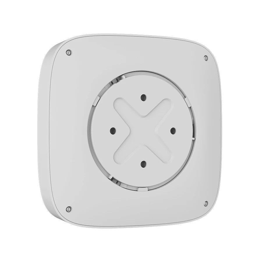 AJAX FIREPROTECT 2 RB (HEAT/SMOKE) - DETECTOR INALÁMBRICO DE INCENDIO CON SENSORES DE CALOR Y HUMO. COLOR BLANCO #VIVESEGURO-Detectores-AJAX-Bsai Seguridad & Controles