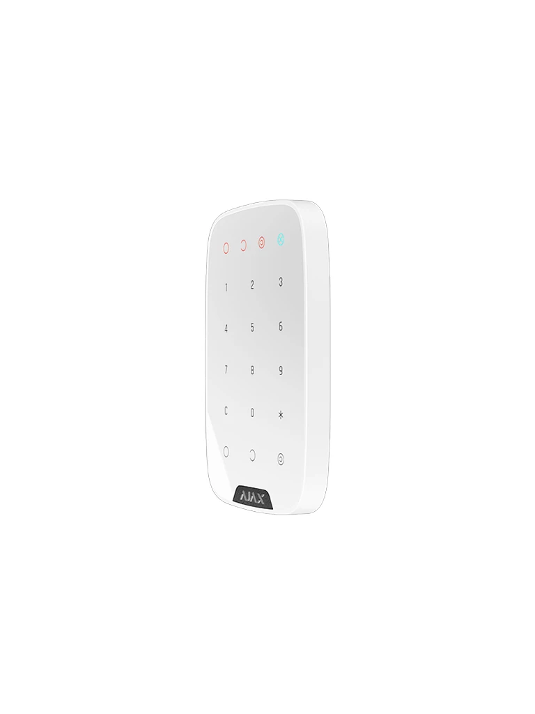 AJAX KEYPADW - TECLADO TÁCTIL INALÁMBRICO CON SOPORTE DE PARED. COLOR BLANCO-Teclados-AJAX-AJX2590002-Bsai Seguridad & Controles