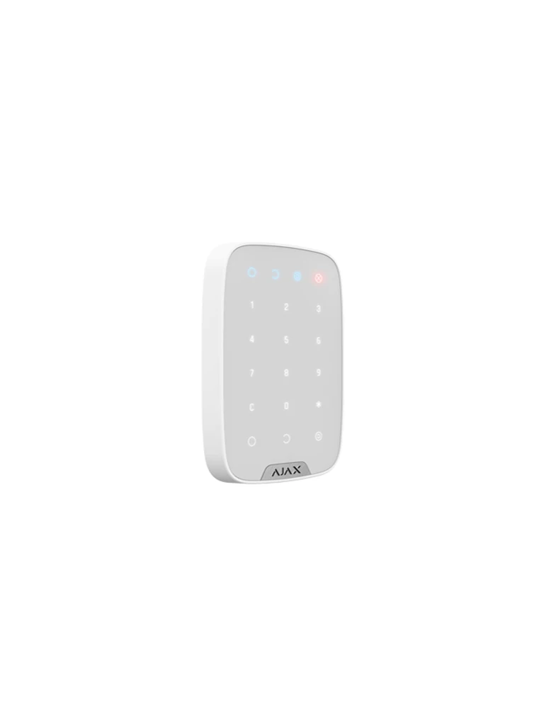 AJAX KEYPADW - TECLADO TÁCTIL INALÁMBRICO CON SOPORTE DE PARED. COLOR BLANCO-Teclados-AJAX-Bsai Seguridad & Controles