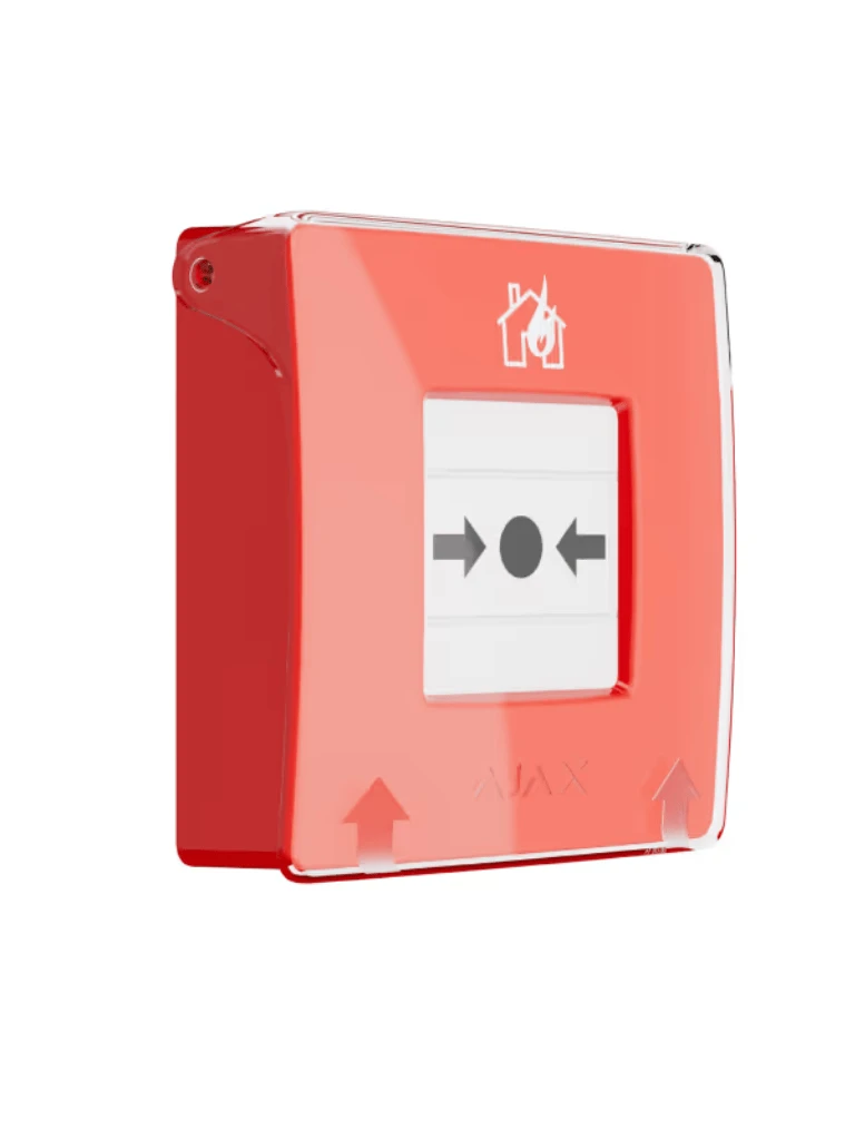 AJAX MANUAL CALLPOINT (RED) - ESTACIÓN MANUAL INALÁMBRICA REAJUSTABLE CON ESCENARIOS PROGRAMABLES. VERSIÓN DE COLOR ROJO.-Estaciones Manuales-AJAX-Bsai Seguridad & Controles