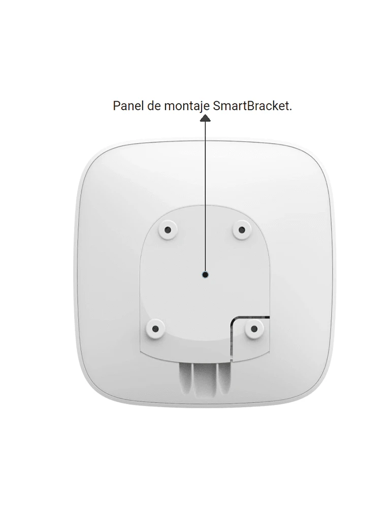 AJAX REX 2 - REPETIDOR DE SEÑAL DE RADIO CON COMPATIBILIDAD PARA VERIFICACIÓN FOTOGRÁFICA. COLOR BLANCO #MCI2-Módulos-AJAX-Bsai Seguridad & Controles