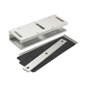 MONTAJE EN U PARA PUERTAS DE VIDRIO / USO CON CHAPAS DE 600 / AJUSTE POR OPRESORES-Cerraduras-ALARM CONTROLS-ASSA ABLOY-Bsai Seguridad & Controles