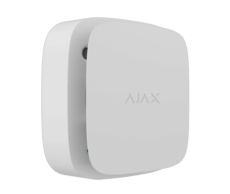 AJAX FIREPROTECT 2 RB (HEAT/SMOKE) - DETECTOR INALÁMBRICO DE INCENDIO CON SENSORES DE CALOR Y HUMO. COLOR BLANCO #VIVESEGURO