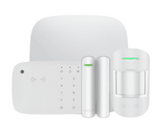 AJAX KIT HUB 4G KEYPADCOMBI - PANEL DE ALARMA HUB 4G CONEXIÓN ETHERNET- 4G APP “AJAX PRO” IOS Y ANDROID , 1 SENSOR DE MOVIMIENTO, 1 DETECTOR PUERTA O VENTANA, 1 TECLADO TÁCTIL INALÁMBRICO CON SIRENA INCLUIDA Y LECTOR DESFIRE. #AJAXBDAYS