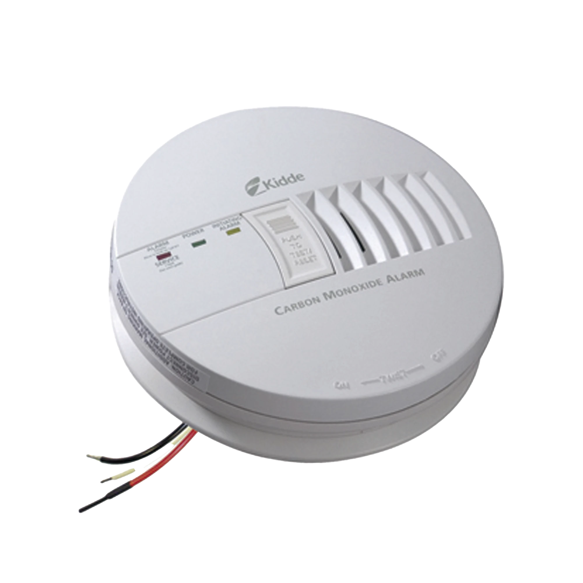 ALARMA DE MONOXIDO DE CARBONO AC CON BATERÍA DE RESPALDO-Detectores Autónomos-KIDDE-Bsai Seguridad & Controles