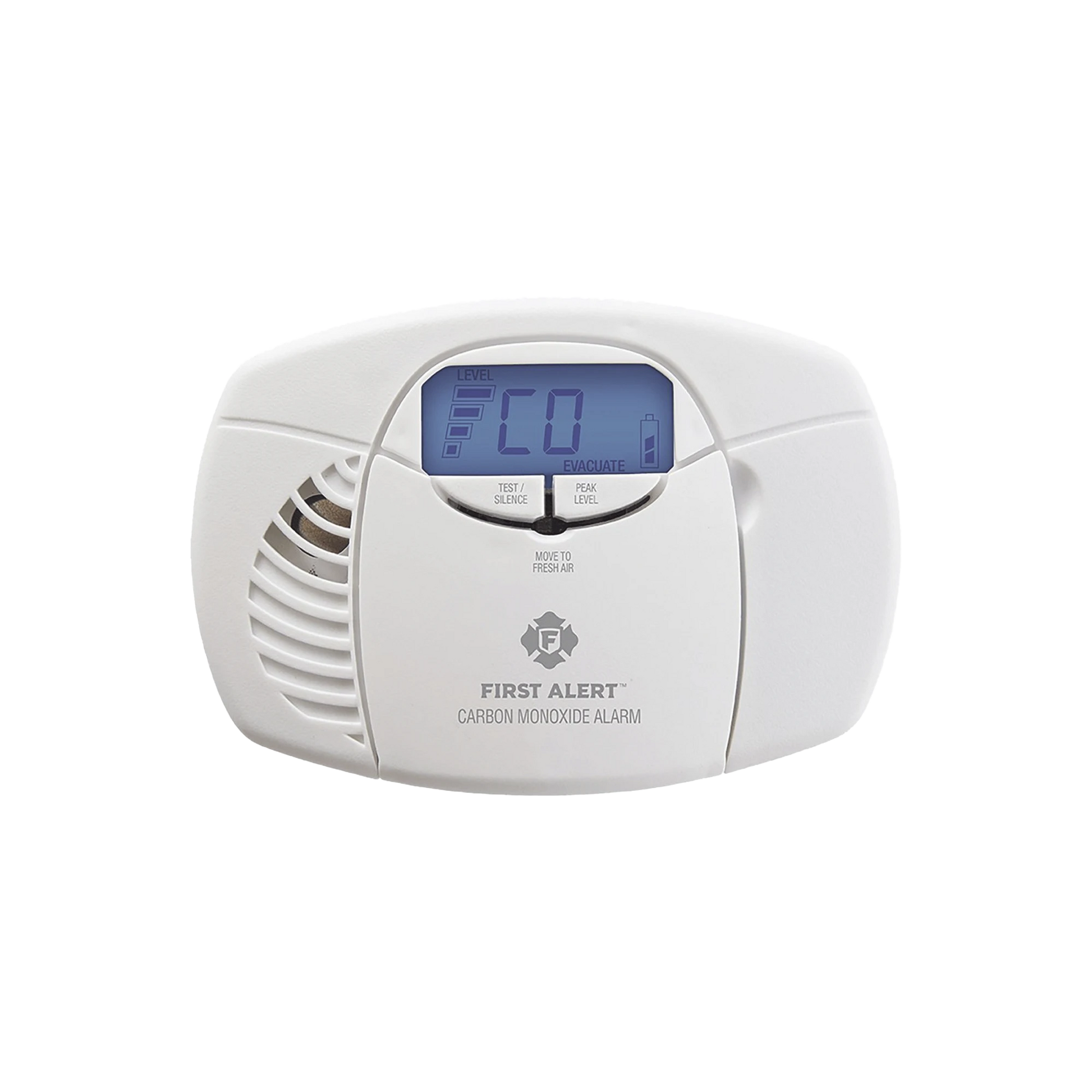 ALARMA DE MONÓXIDO DE CARBONO (CO) OPERADA POR BATERÍAS CON DISPLAY DIGITAL-Detectores Autónomos-FIRST ALERT-Bsai Seguridad & Controles
