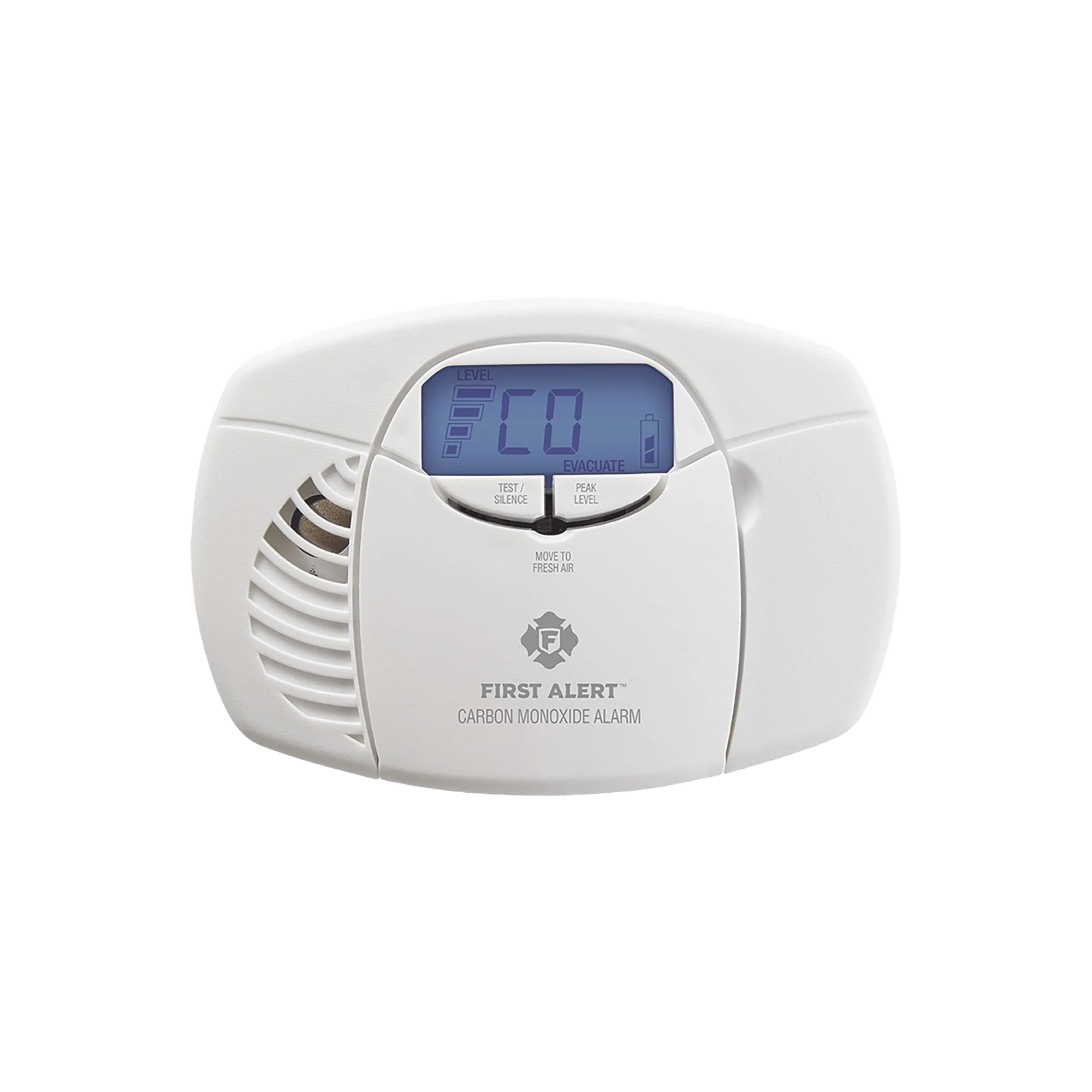 ALARMA DE MONÓXIDO DE CARBONO (CO) OPERADA POR BATERÍAS CON DISPLAY DIGITAL-Detectores Autónomos-FIRST ALERT-Bsai Seguridad & Controles